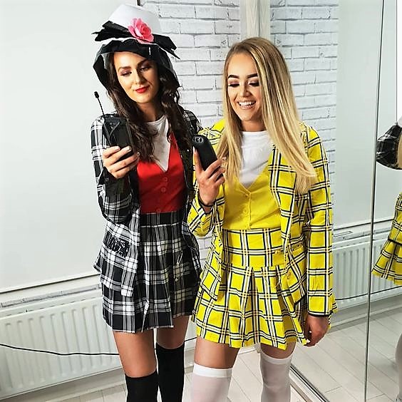 Cher and Dionne Clueless costumes for two best friends