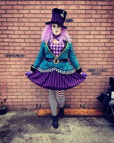 Disney Mad Hatter Halloween Costume for Women in Plus Size