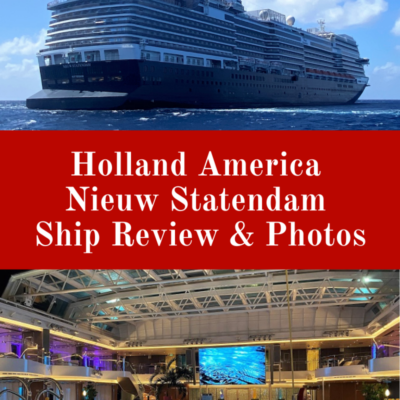 Holland America Nieuw Statendam review and photos