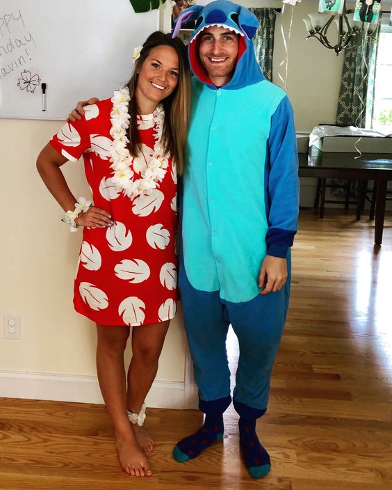 Lilo and Stitch Disney costume for best friends