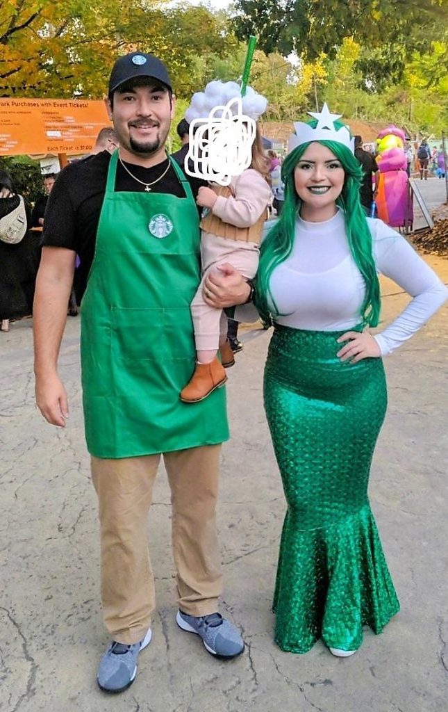 Starbucks mermaid DIY Costume