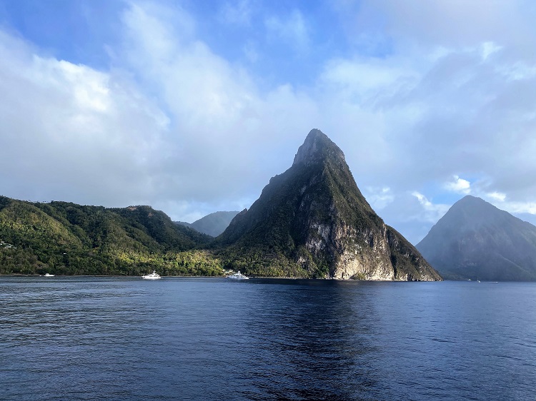 Twin Peaks and Pitons in St. Lucia