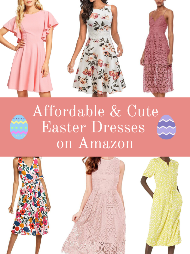 affordable and cute Easter dresses on Amazon