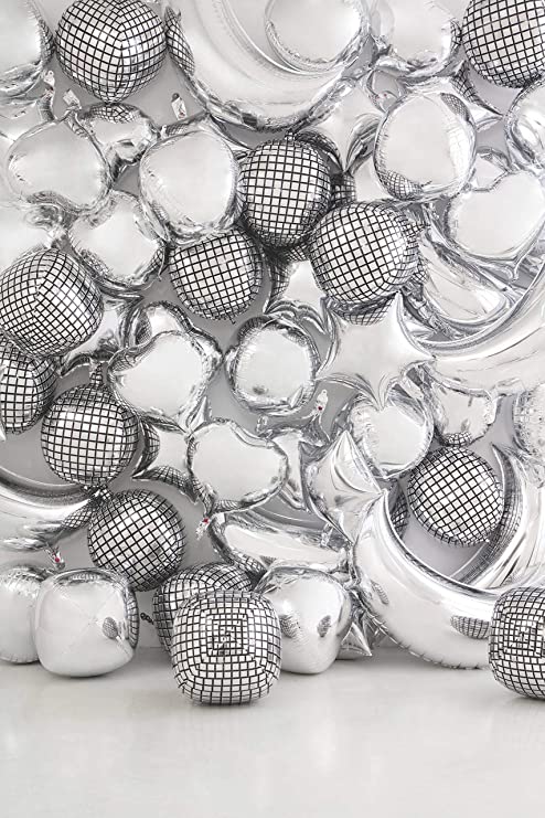Bachelorette Disco Party Decorations in Silver