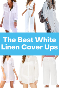 Best White Linen Cover Ups