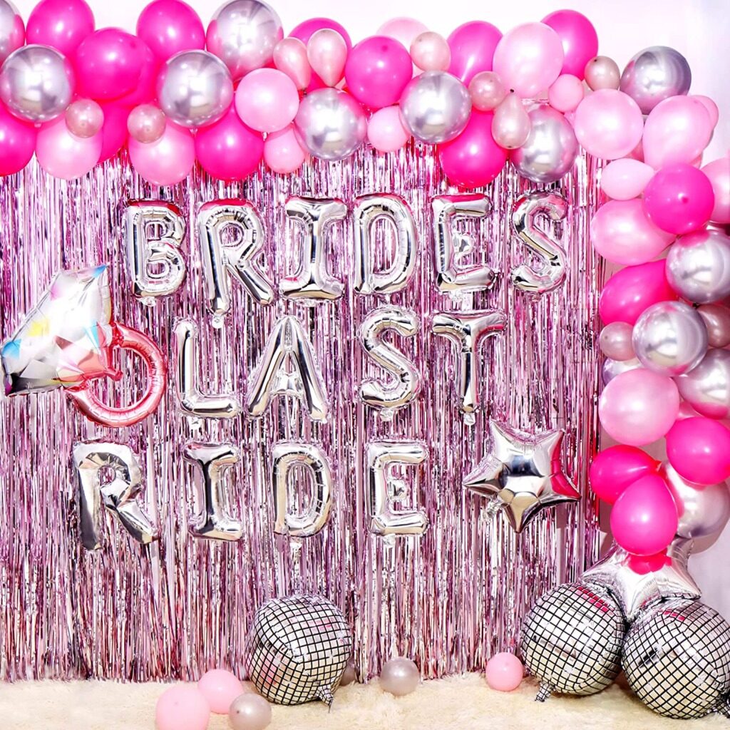 Brides Last Ride Disco Bachelorette Party Decorations