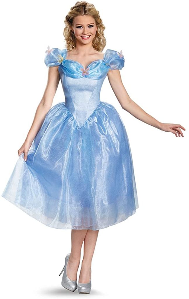 cute short Cinderella dress costume for adults