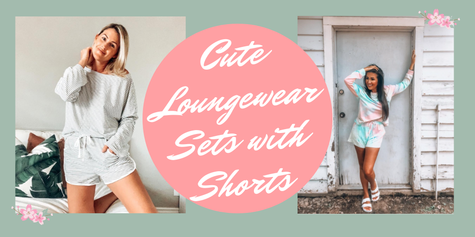 the best cute loungewear sets shorts for women on Amazon