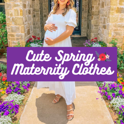 cute spring maternity clothes