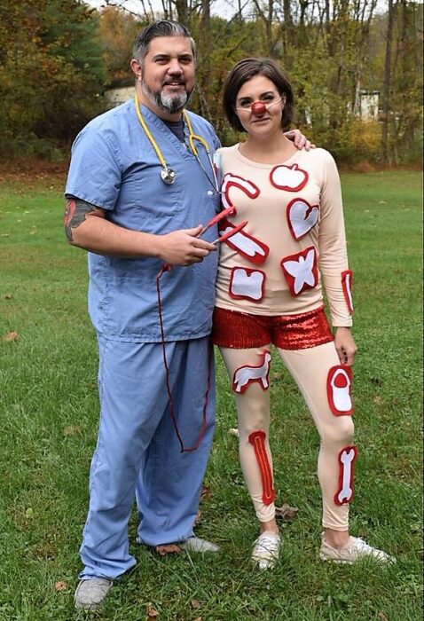 doctor and patient costume for two best friends