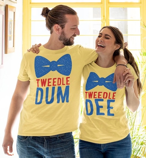 Best Friend Costumes Tweedle Dee and Tweedle Dum