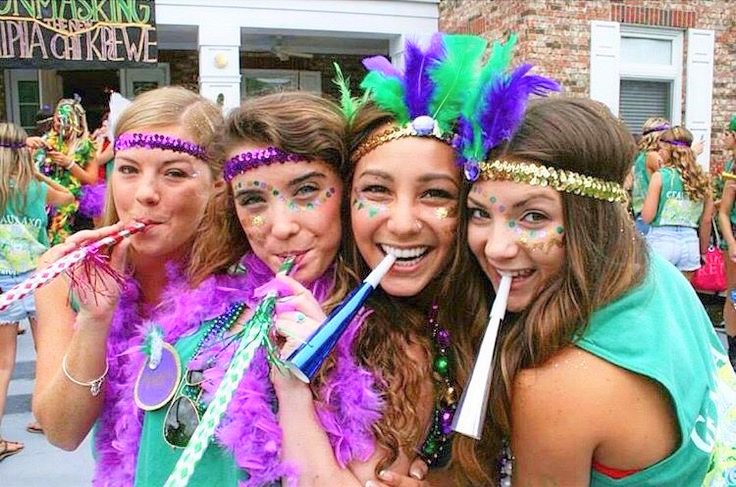 Mardi Gras Theme Party College