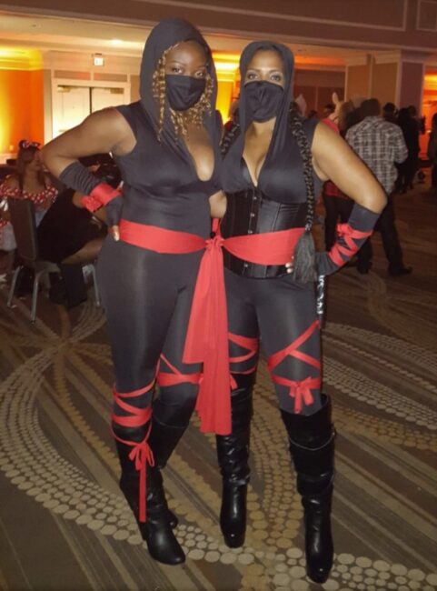 ninja costume for two best friends