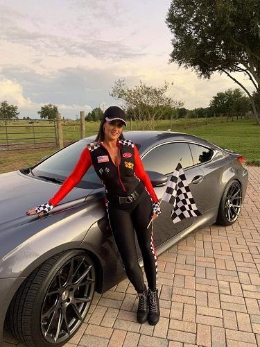 Sexy Halloween Costume for Women Race Car Driver