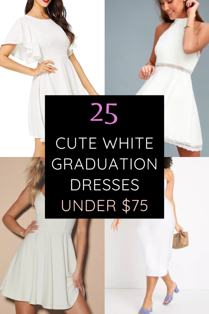 Cute White Graduation Dresses for 2022