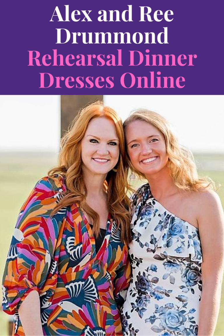 Where to Get Alex and Ree Drummond Rehearsal Dinner Dresses