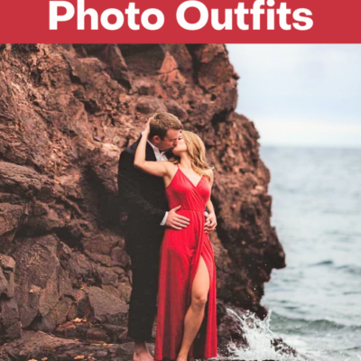 Beach Engagement Photo Outfits and Dresses