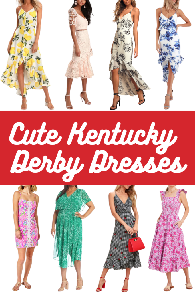 Cute Kentucky Derby Dresses and Outfits for Women