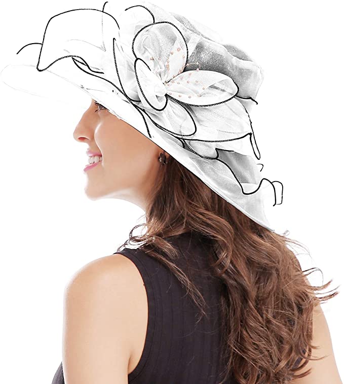 Cute White Easer Sunday Hat for Women