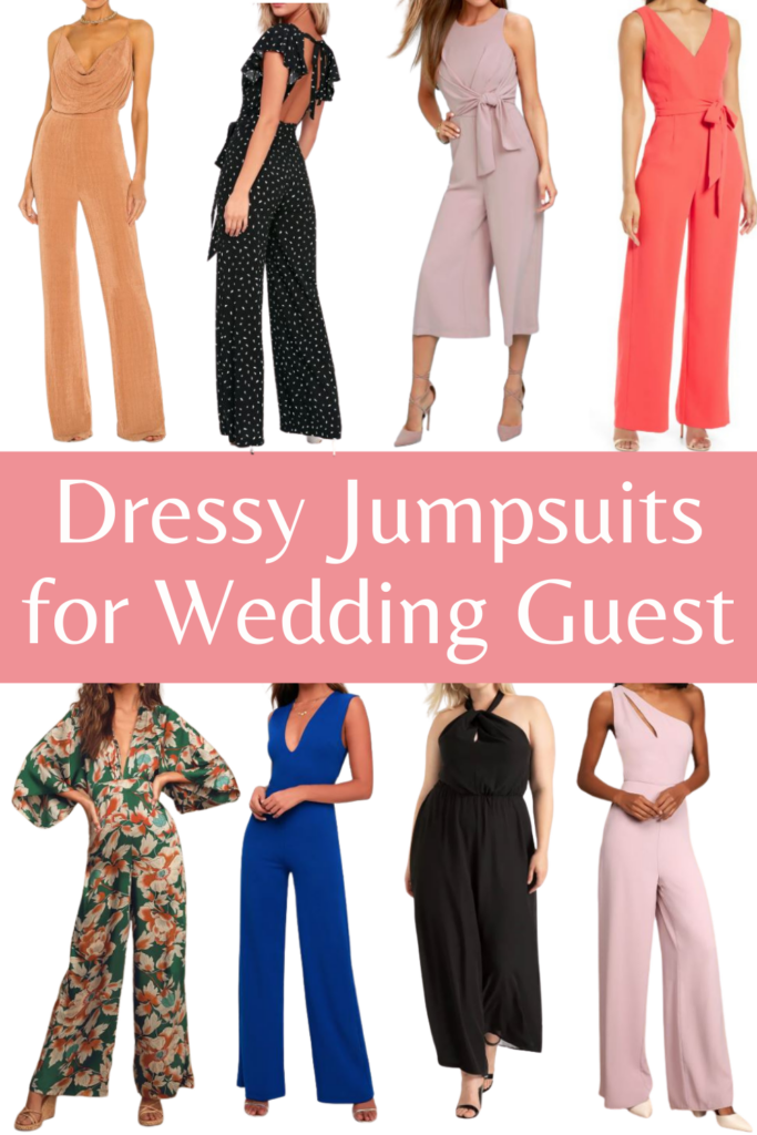 Dressy Jumpsuits for Wedding Guest