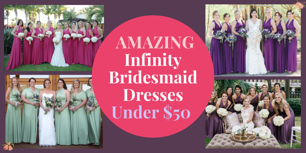 infinity bridesmaid dresses and infinity dresses for bridesmaids on Amazon under $50