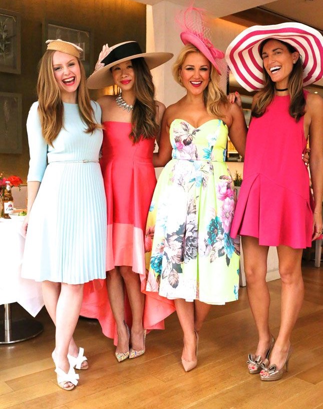 Kentucky Derby Dresses for Women in Pink, Light Blue, and Floral Dresses