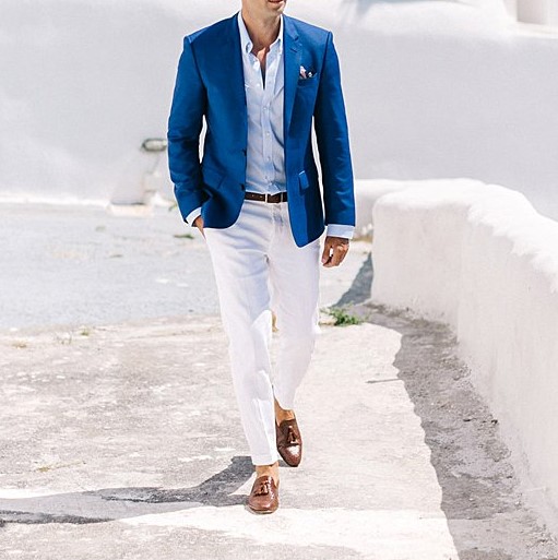 Wedding Guest Outfit for Greece Men