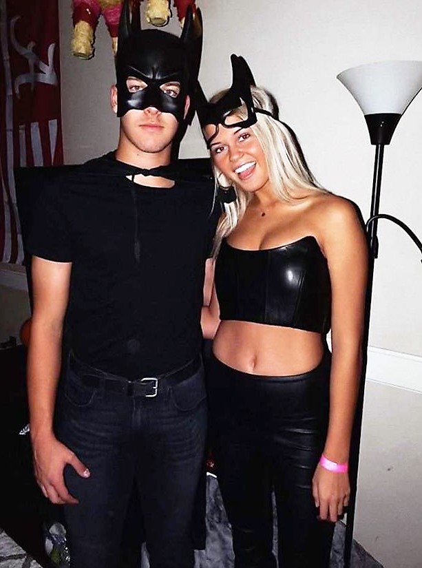 Couples Halloween Costumes for College Batman and Cat Woman