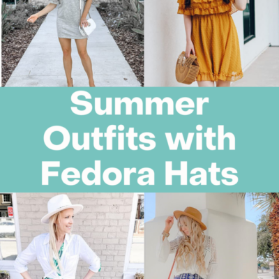 Cute Summer Outfits with Fedora Hats
