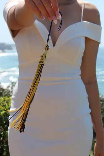 Cute White College Graduation Dress Under $75