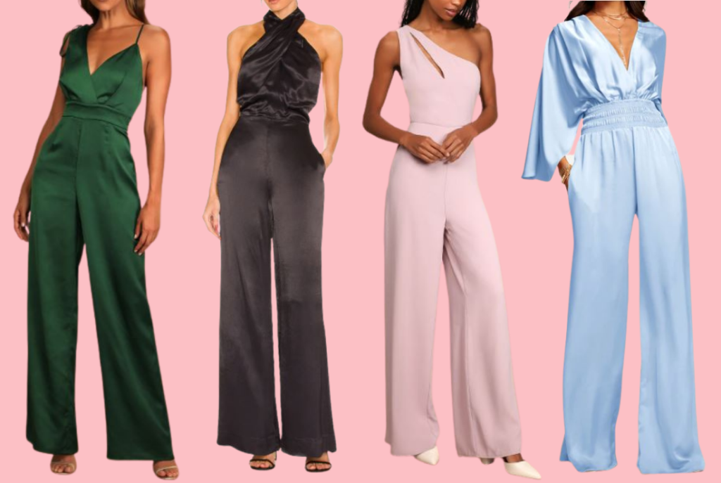 Dressy and Elegant Jumpsuits for Wedding Guest