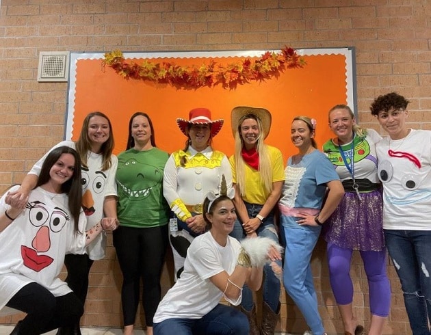 Easy Group Halloween Costume for Teachers Toy Story