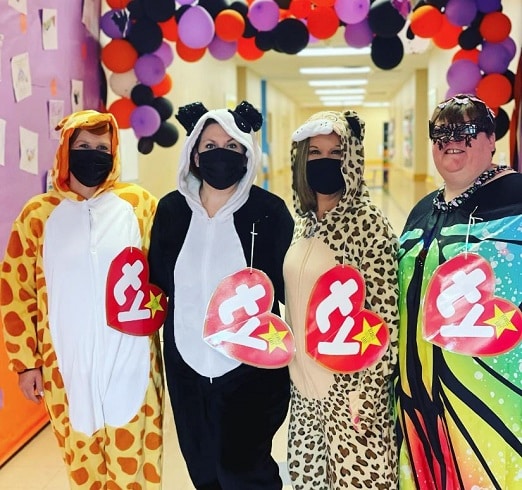 Group Halloween Costume for Teachers Beanie Babies