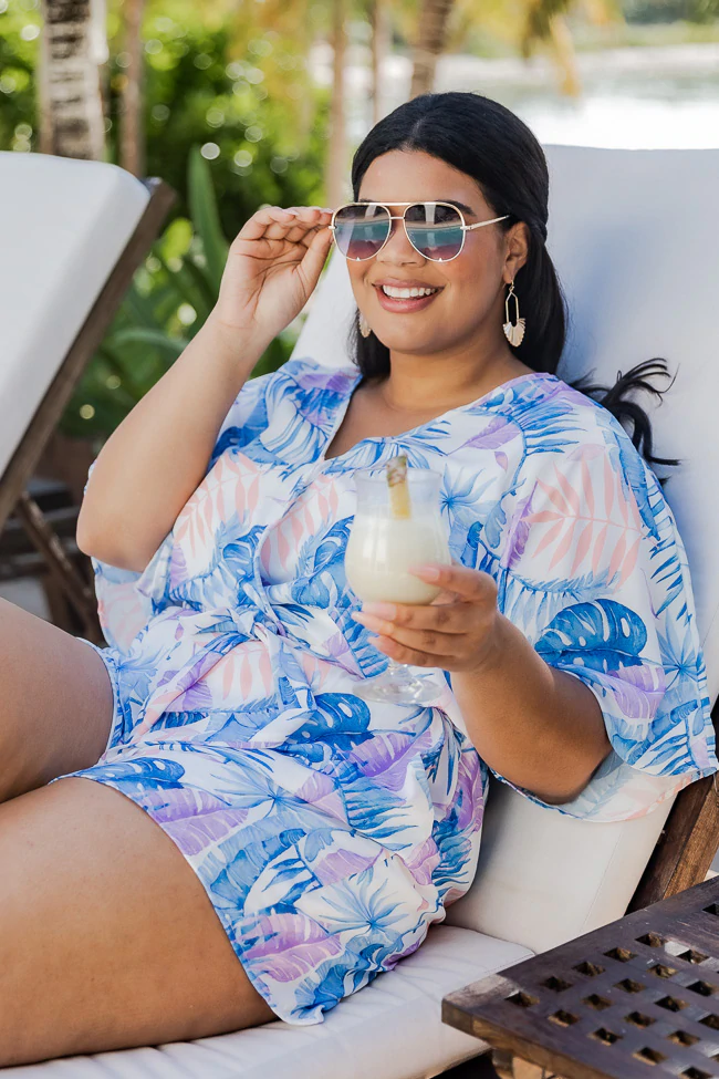 Plus Size Tropical Beach Vacation Romper for Plus Size Hawaii Vacation Outfit