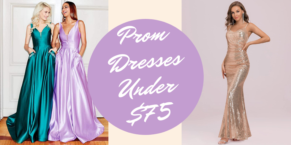 Prom Dresses Under $75