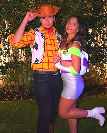 Disney Couples Costumes Buzz Lightyear and Woody