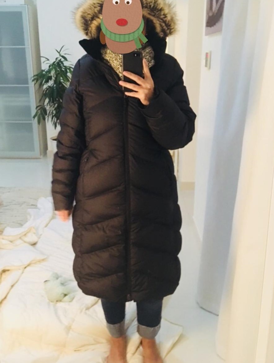 Marmot warm winter puffer coat for women