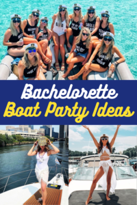 Bachelorette Boat Party Ideas by Chic Lifestyle