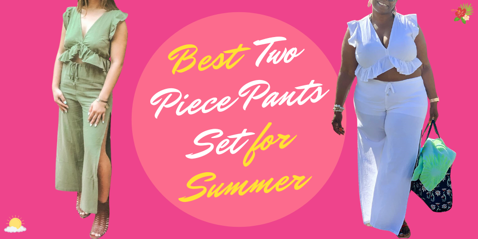 Best Two Piece Pants Set for Summer on Amazon
