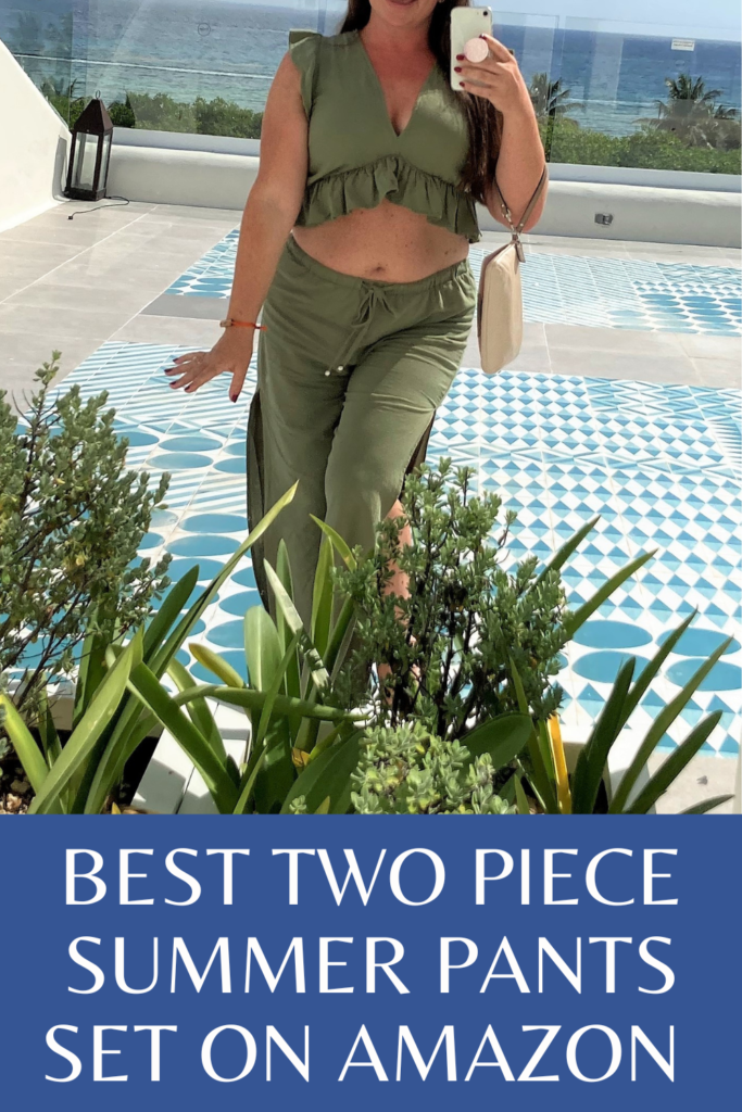 Best Two Piece Summer Pants Set for Women on Amazon