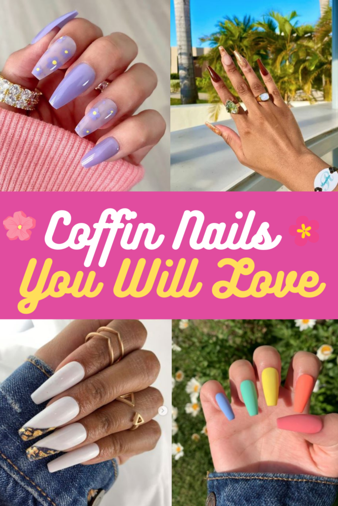 Coffin Nails You Will Love and Cute Coffin Nails