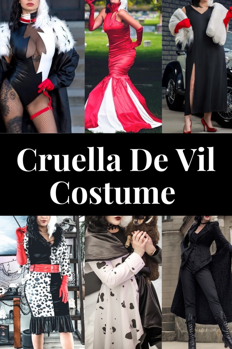 Cruella De Vil Costume DIY