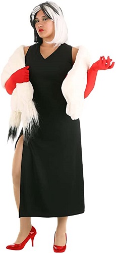 Cruella De Vil Plus Size Halloween Costume