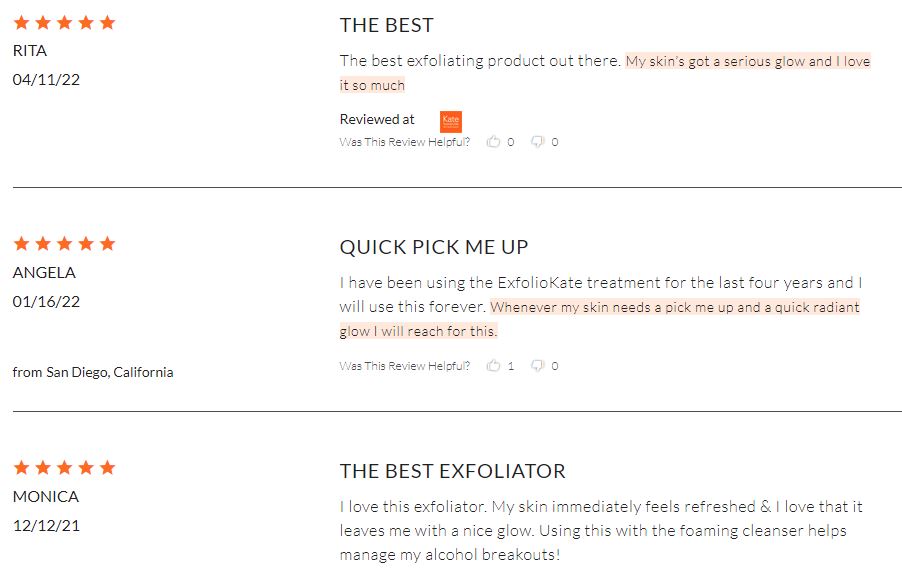 kate somerville exfolikate intensive exfoliating treatment review by women