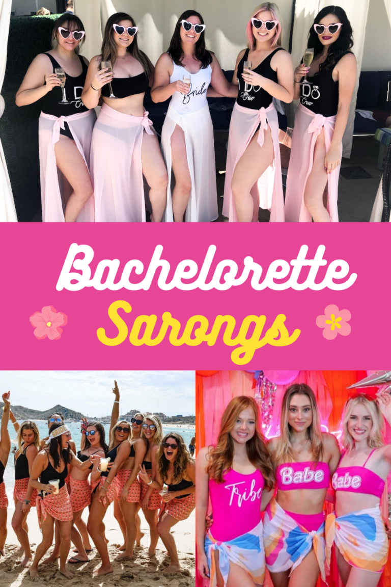 11 Cute & Fun Matching Bachelorette Sarongs – Elevate Your Squad Style