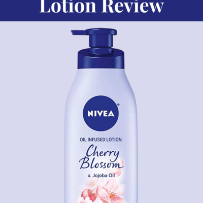 NIVEA Cherry Blossom & Jojoba Oil Lotion Review
