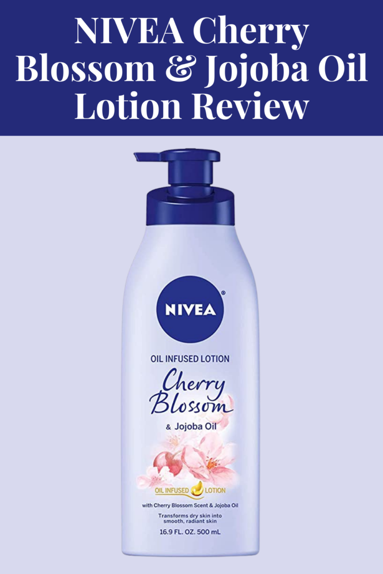 Nivea Cherry Blossom and Jojoba Oil Lotion Review