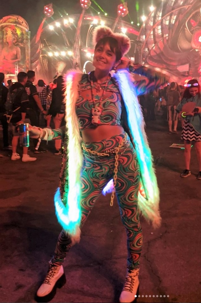 Rave Music Festival Light Up Vest Hoodie