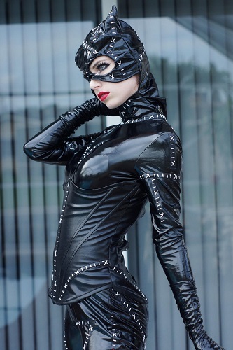 Sexy Catwoman Costume from Batman Returns with Michelle Pfeiffer