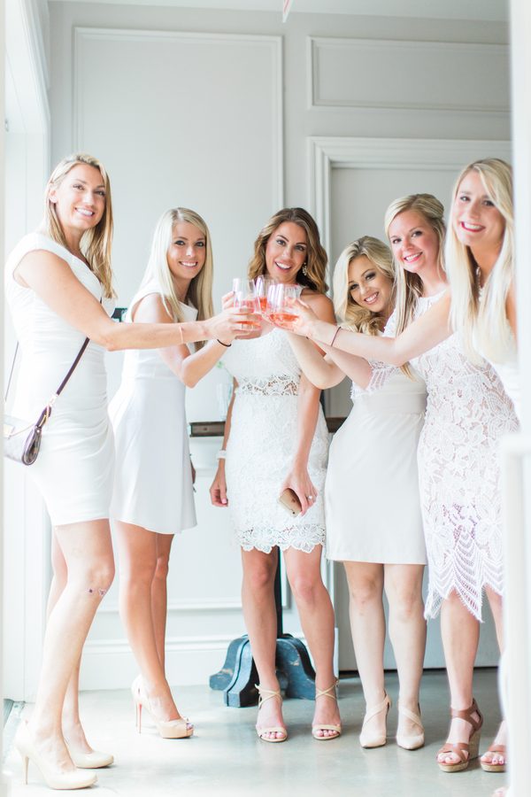 All White Bachelorette Party Outfit Theme